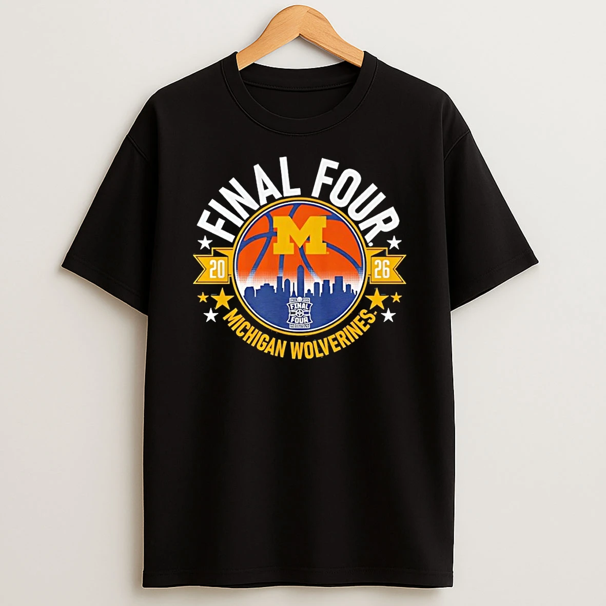 Michigan Wolverines Mbb 2026 Final Four Shirts