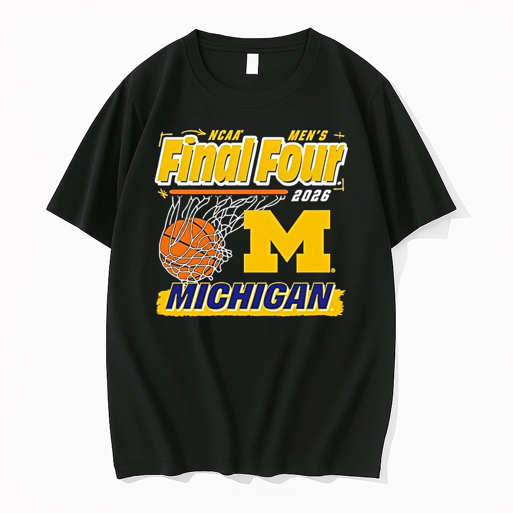 Michigan Wolverines Mens Basketball Final Four Ball Shirts