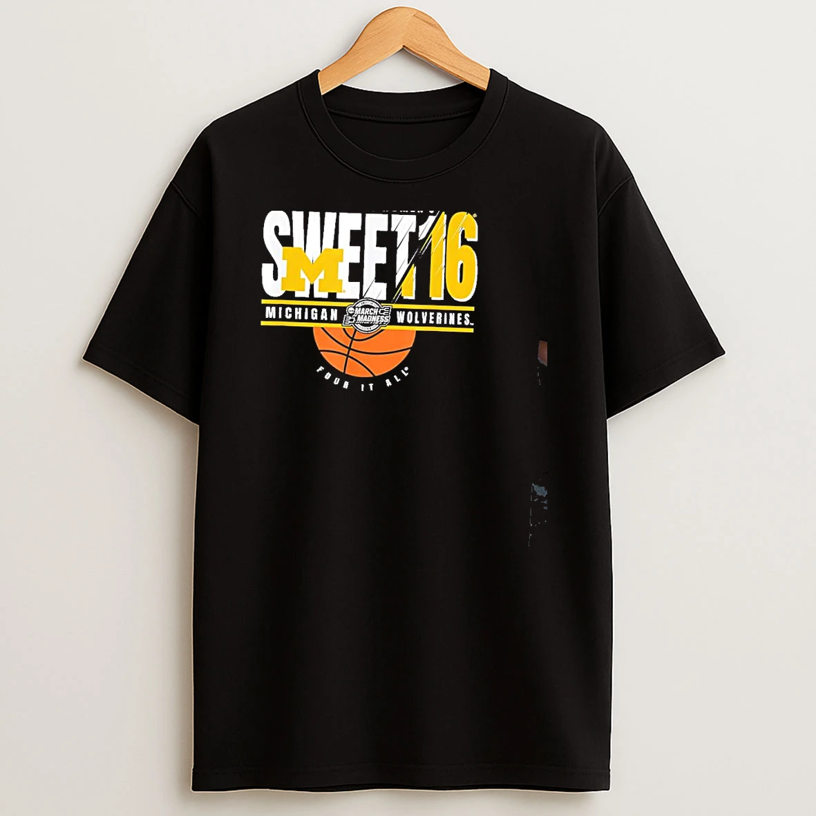 Michigan Wolverines Sweet 16 2026 Ncaa Womens March Madness Shirts