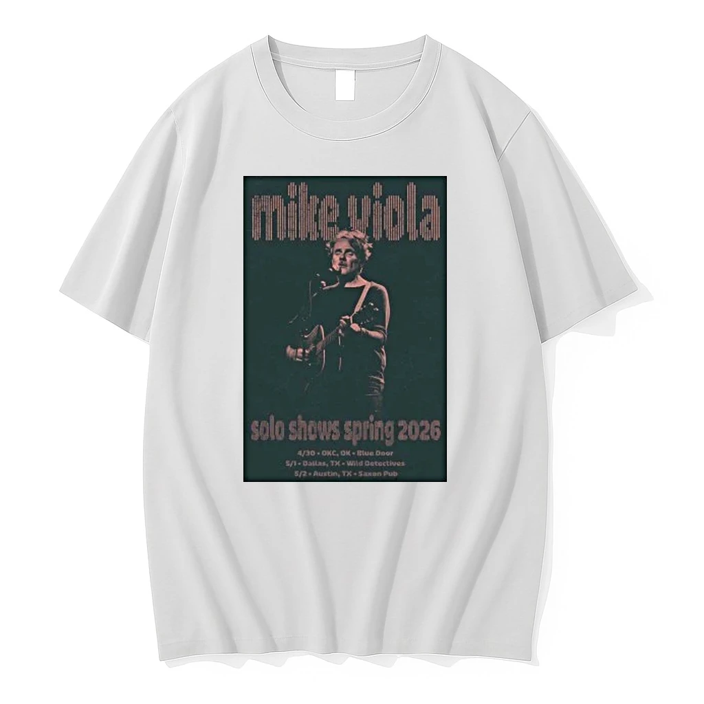 Mike Viola Solo Shows Spring 2026 Shirts