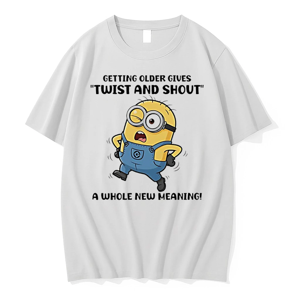 Minion Getting Older Gives Twist And Shout A Whole New Meaning Shirts