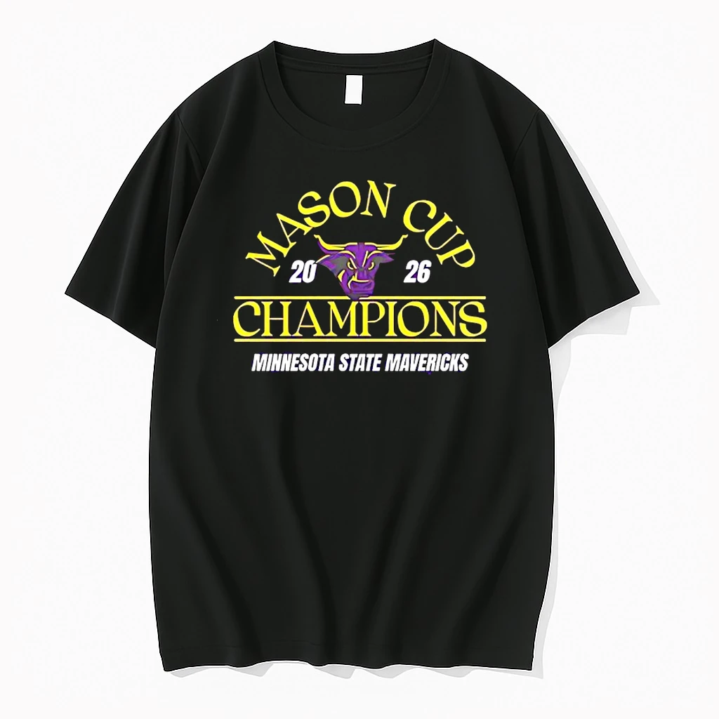 Minnesota State Mavericks 2026 Mason Cup Champions Shirts