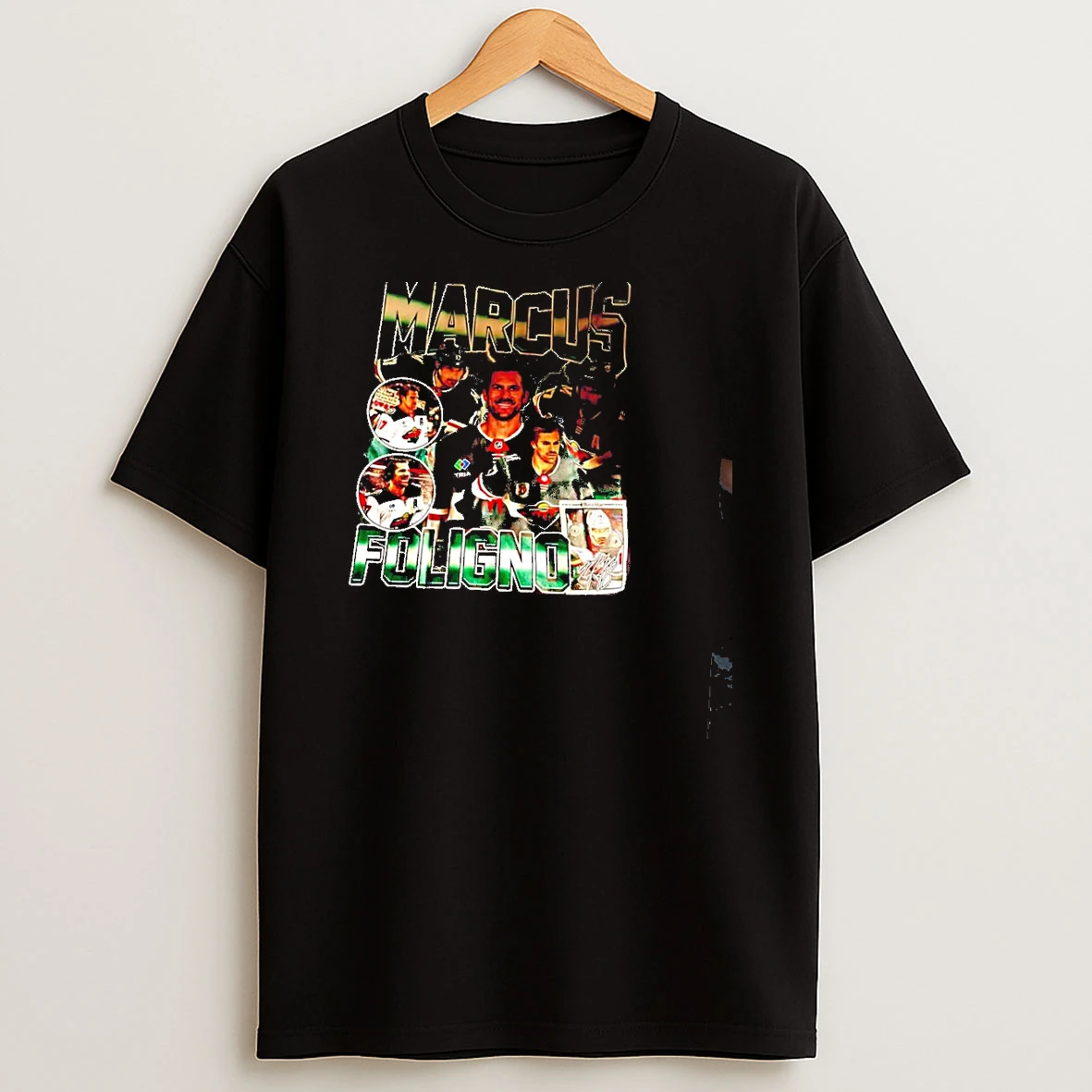 Minnesota Wild Player Marcus Foligno Signature Shirts