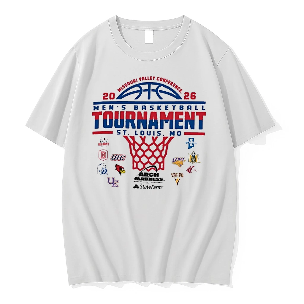 Missouri Valley Conference Mens Basketball Tournament Championship St Louis Mo Shirts