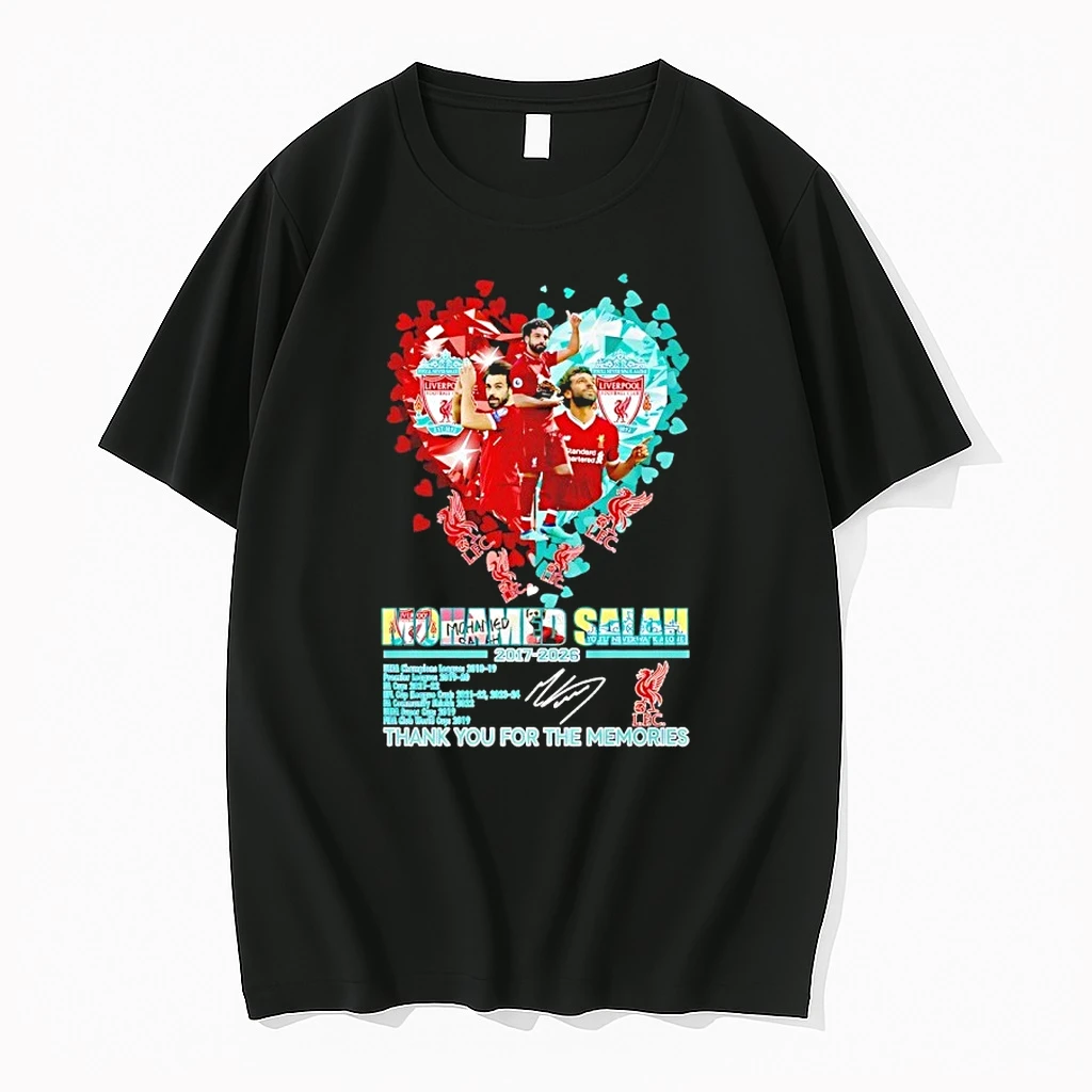 Mohamed Salah Liverpool Fc 2017 2026 Thank You For The Memories Signature Shirts