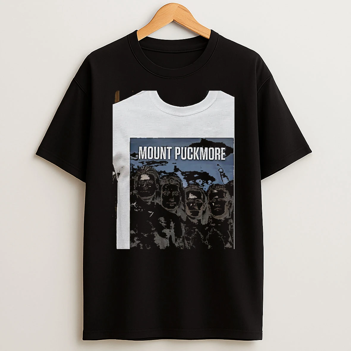 Mount Puckmore Four Hockey Players Carved Into Stone Mountain Shirts