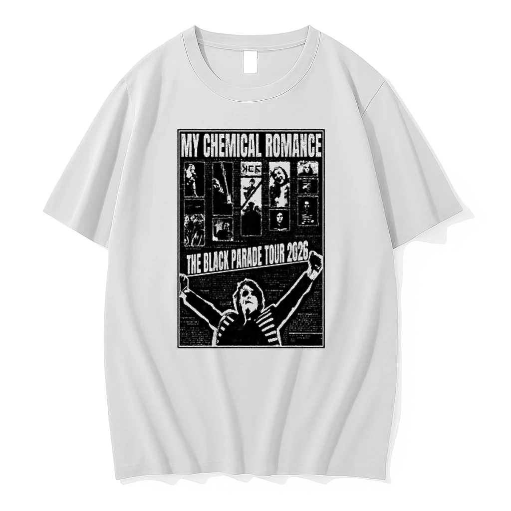 My Chemical Romance Tour The Black Parade 2026 Shirts