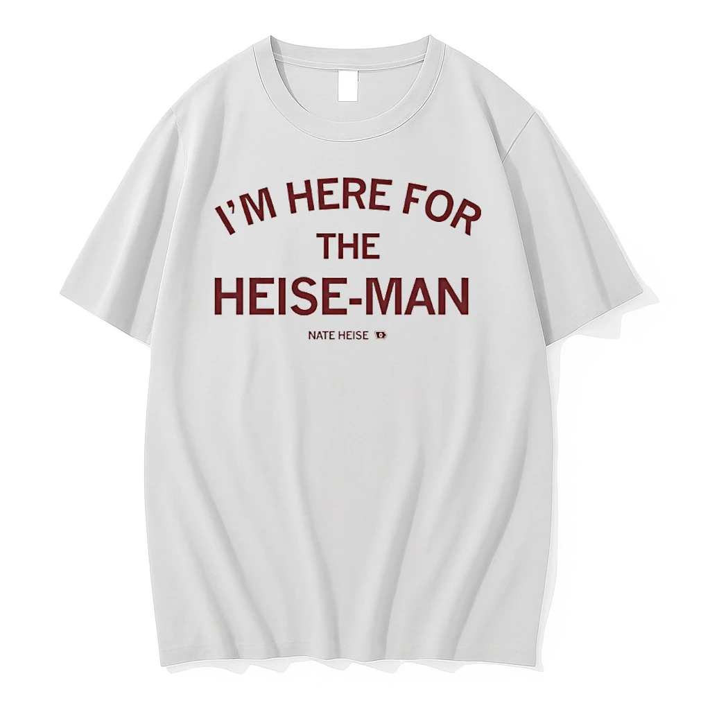 Nate Heise Im Here For The Heise Man Shirts