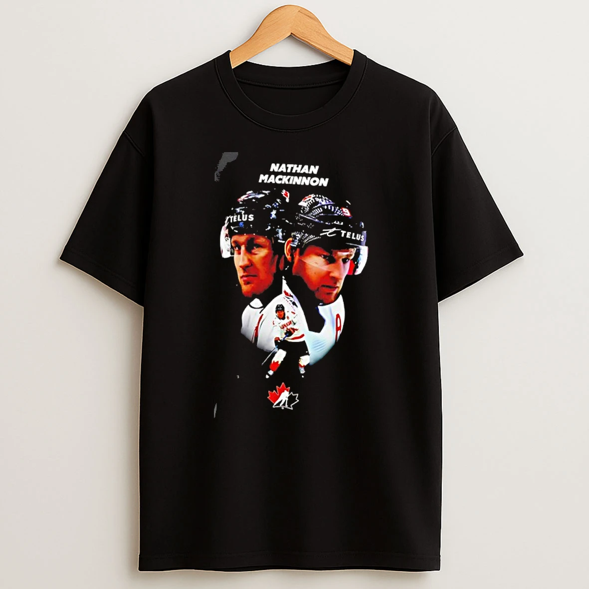 Nathan Mackinnon Canada Ice Hockey Player Collage Shirts