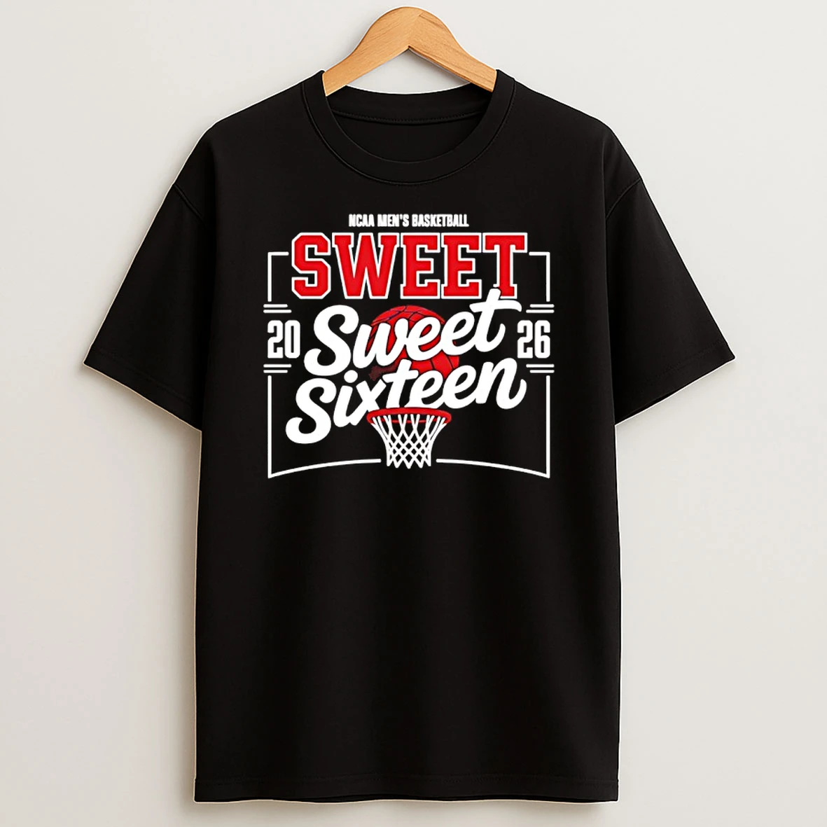 Nebraska Cornhuskers Sweet 16 2026 Ncaa Mens Basketball Logo Shirts