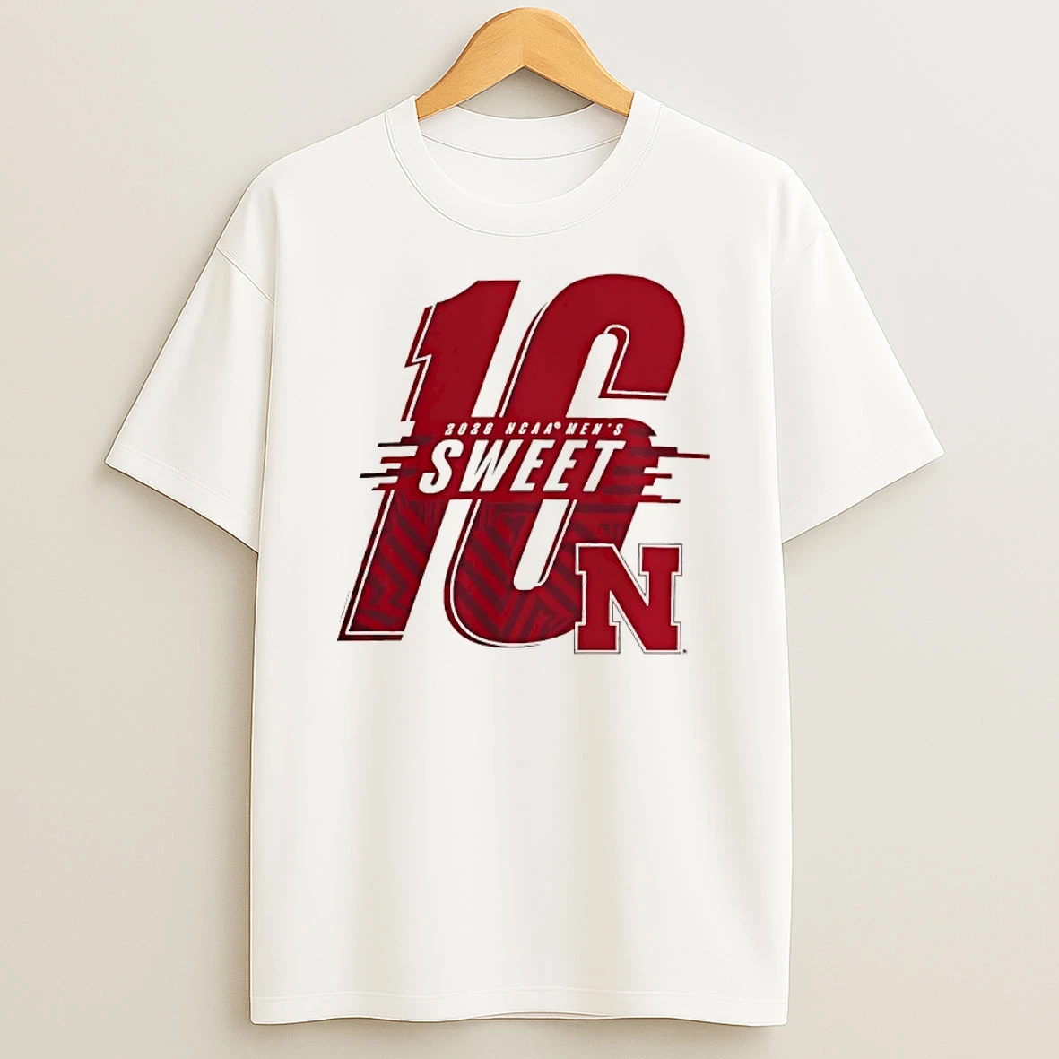 Nebraska Huskers 2026 Ncaa Mens Basketball Sweet 16 Shirts