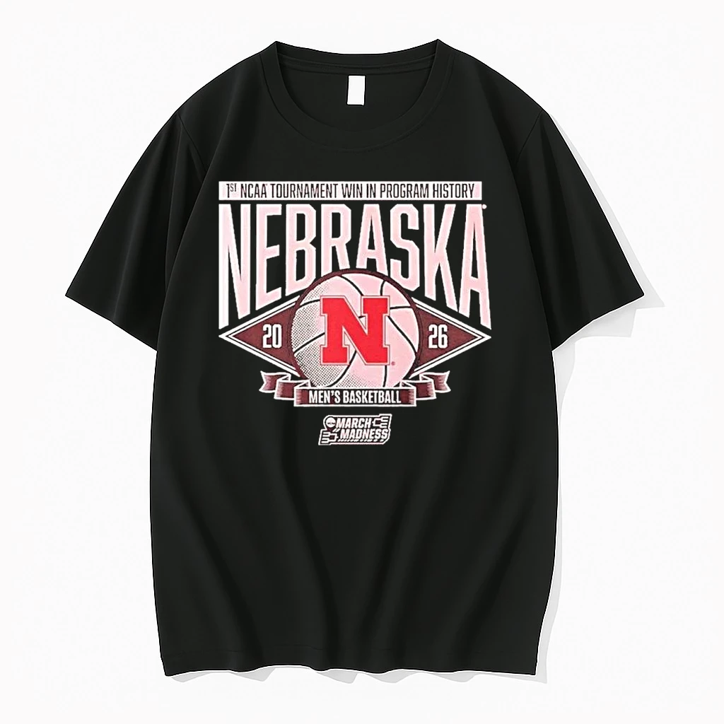 Nebraska Huskers Mens Basketball 1st Ncaa Tournament Win Shirts