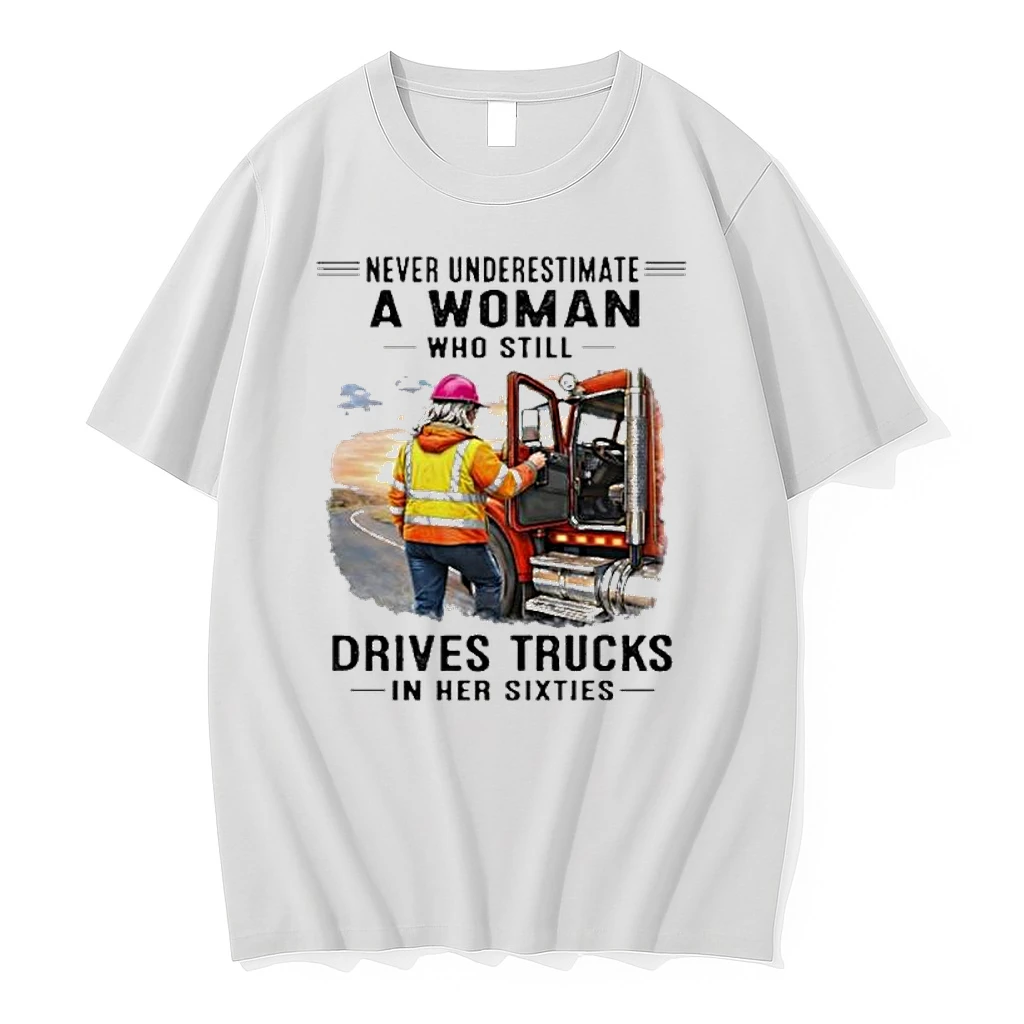 Never Underestimate An Old Man Who Still Drives Trucks In His Sixties Shirts