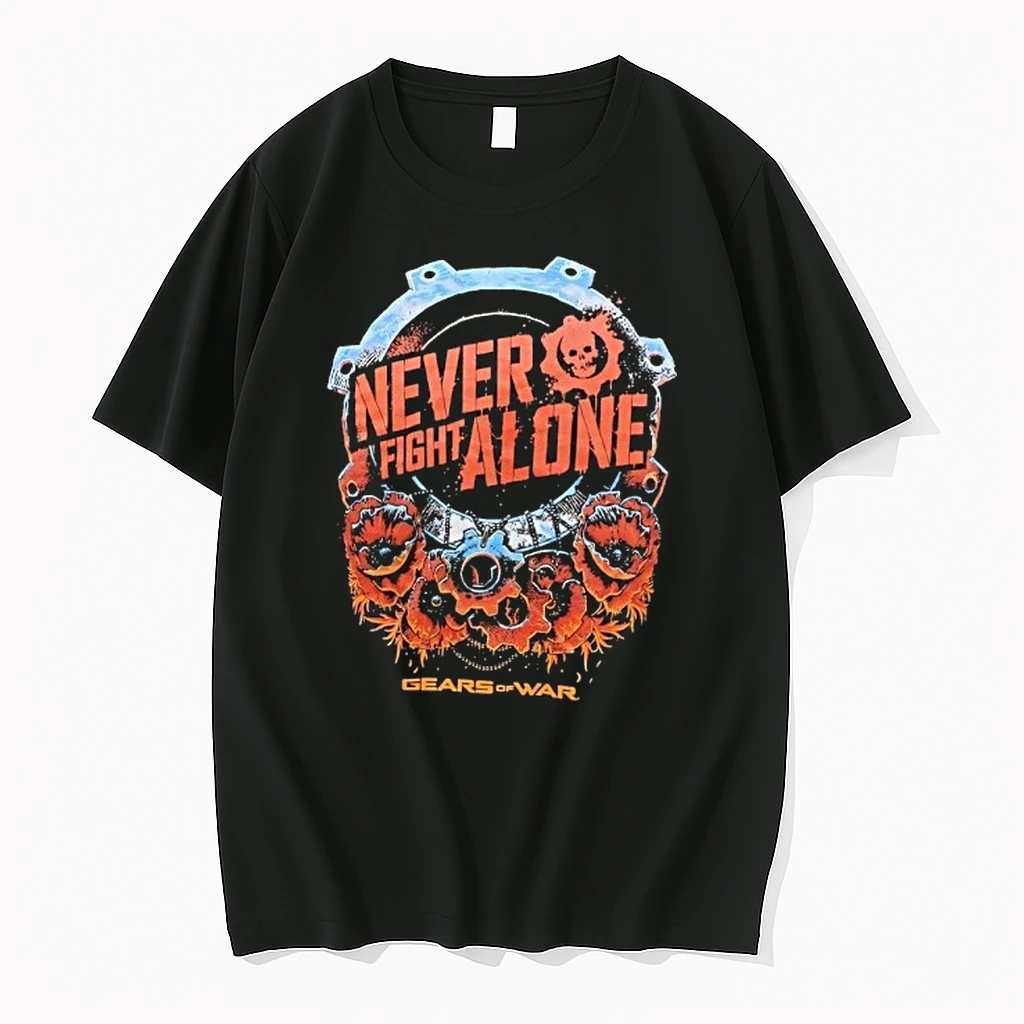 Never Fight Alone Gears Of War Shirts