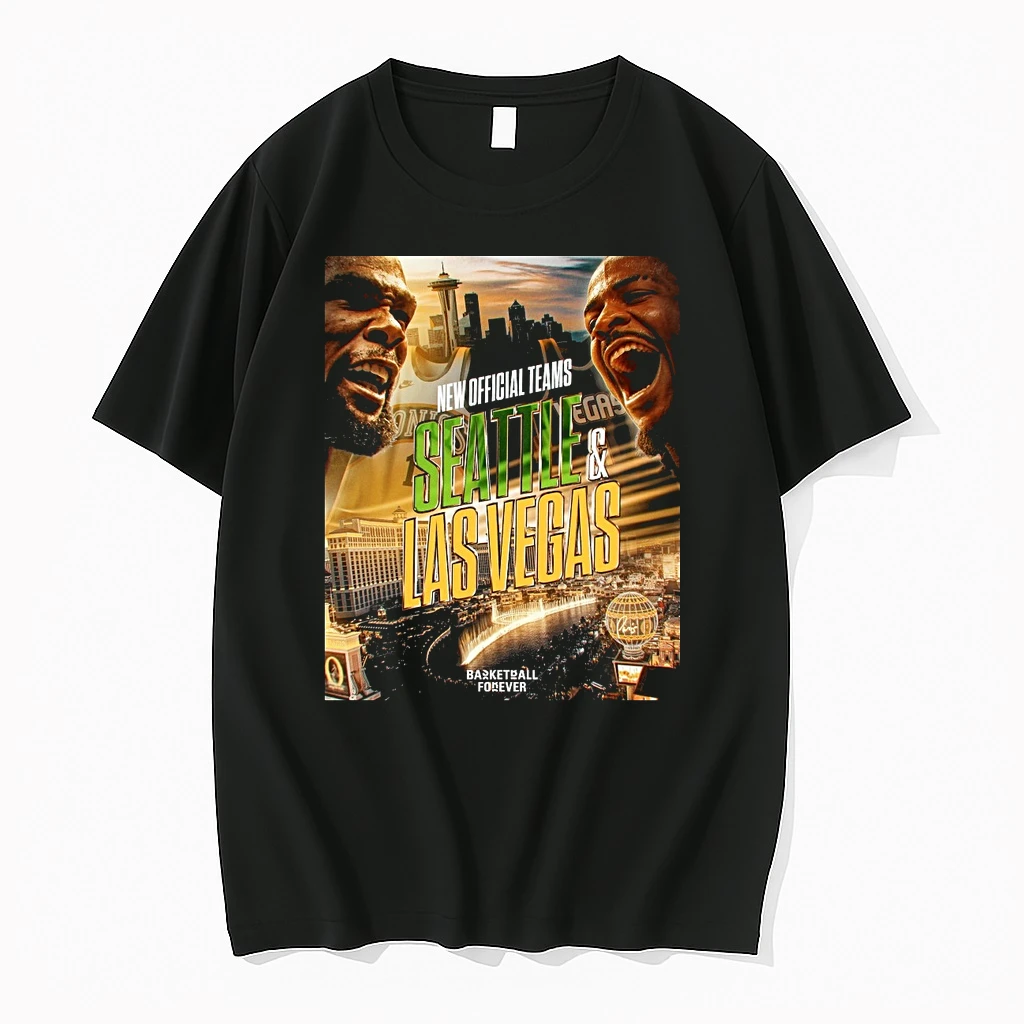 New Teams Seattle And Las Vegas Basketball Forever 2026 Shirts