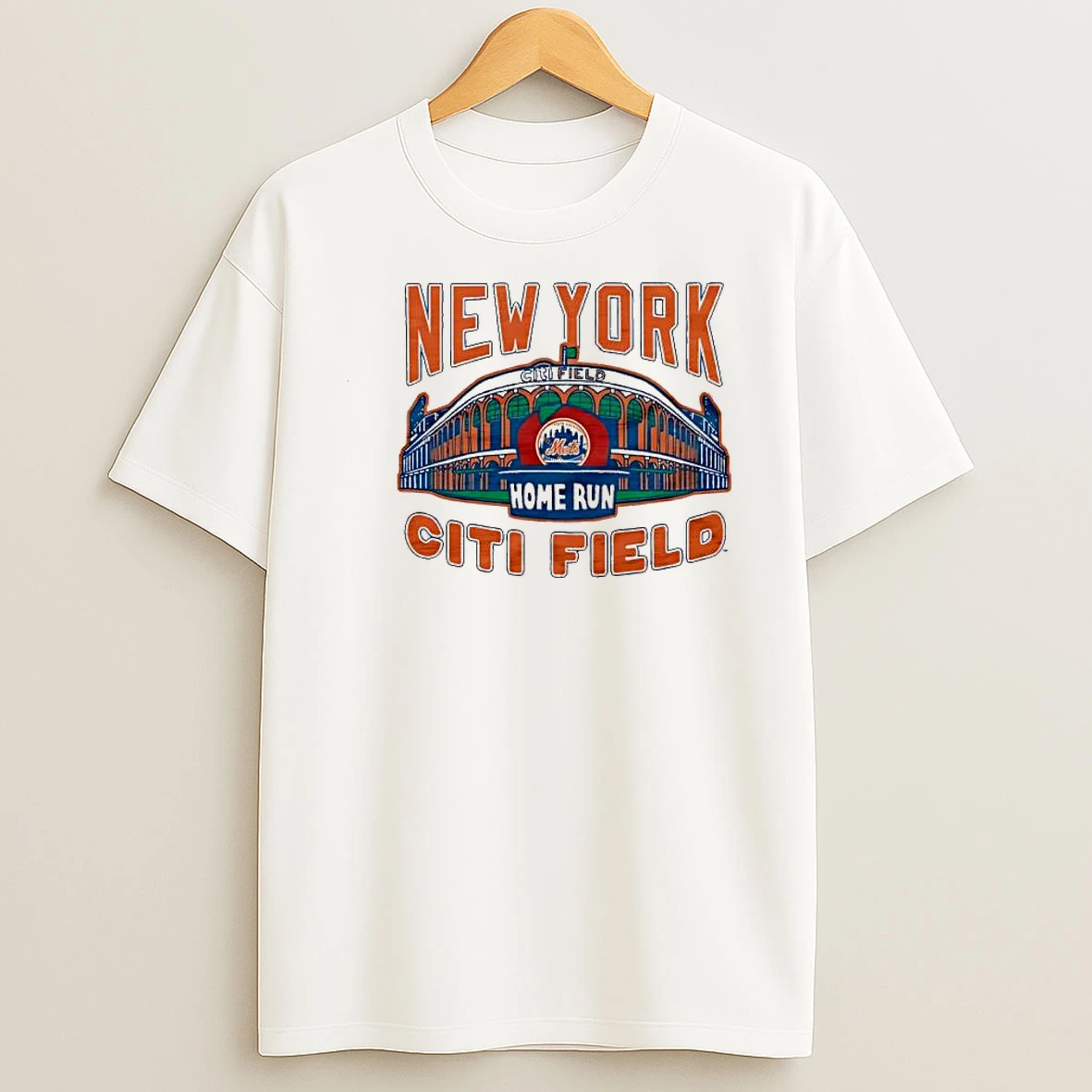 New York Citi Field Home Run Mets Stadium Shirts