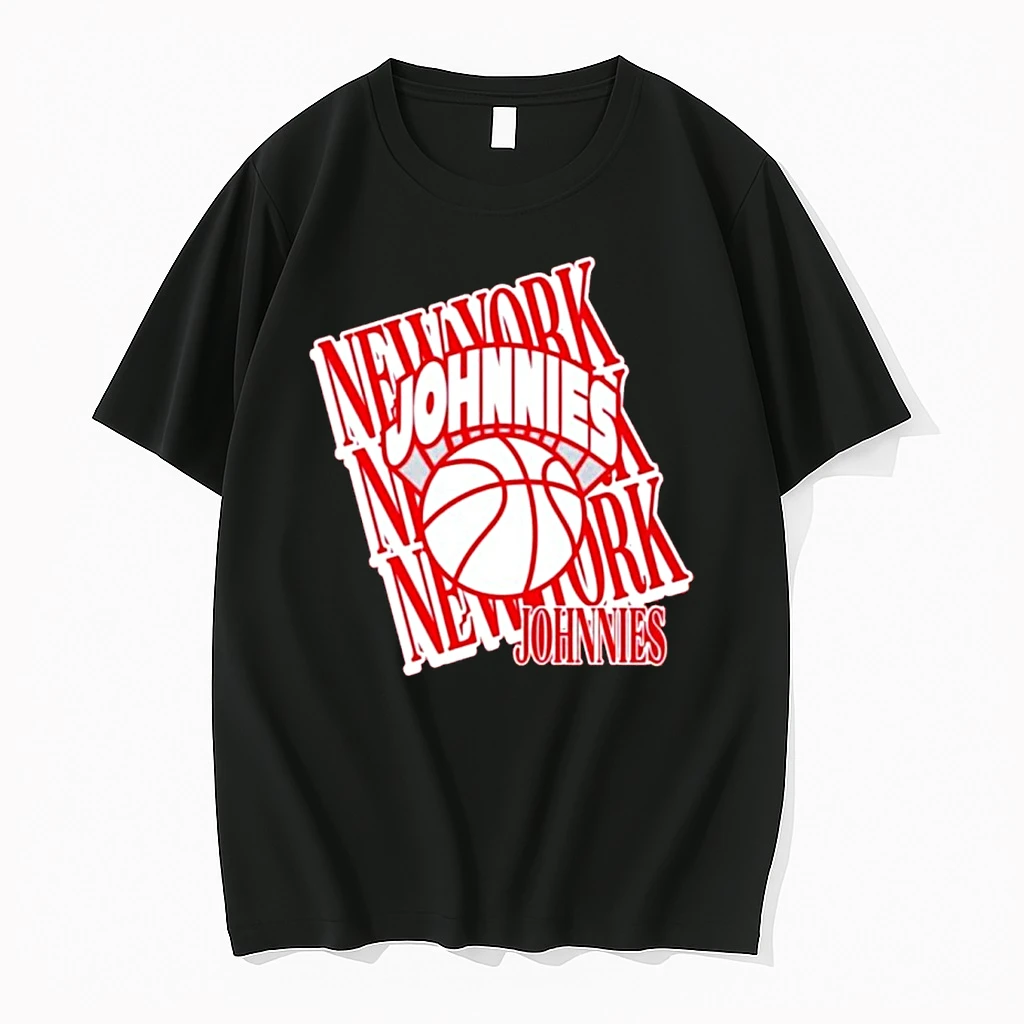 New York Johnnies Basketball Logo Shirts