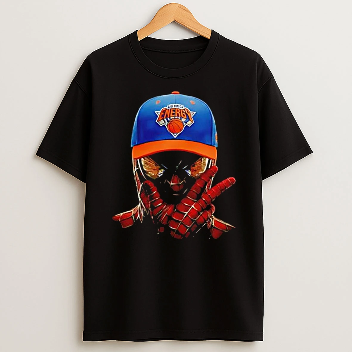 New York Knicks Energy Spider Man Marvel Super Hero Shirts