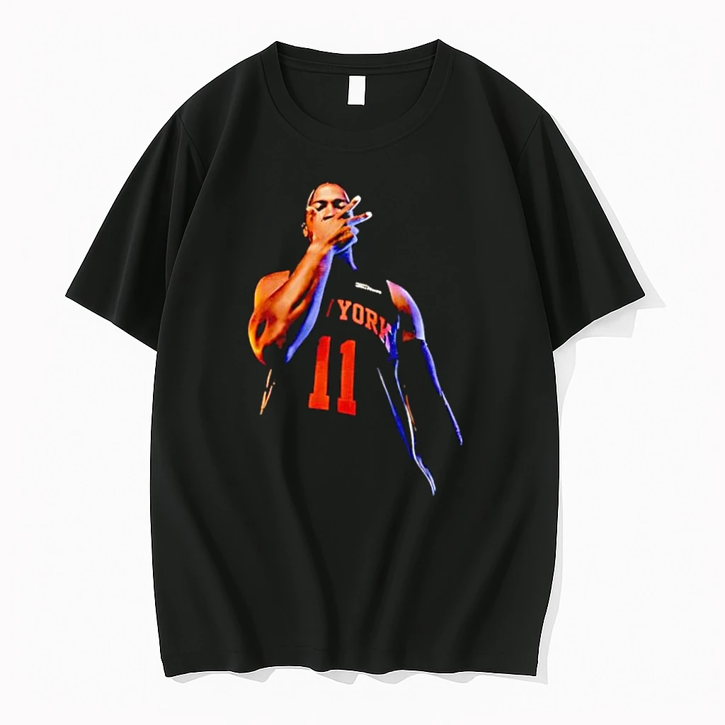 New York Knicks Jalen Brunson Number 11 Salute Shirts