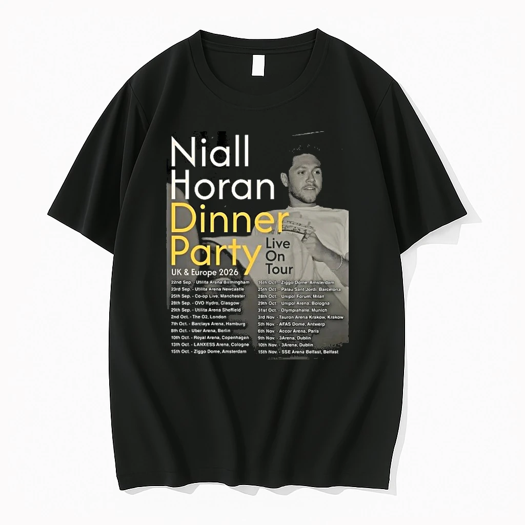 Niall Horan Dinner Party Live On Euro Uk Tour Dates 2026 Shirts