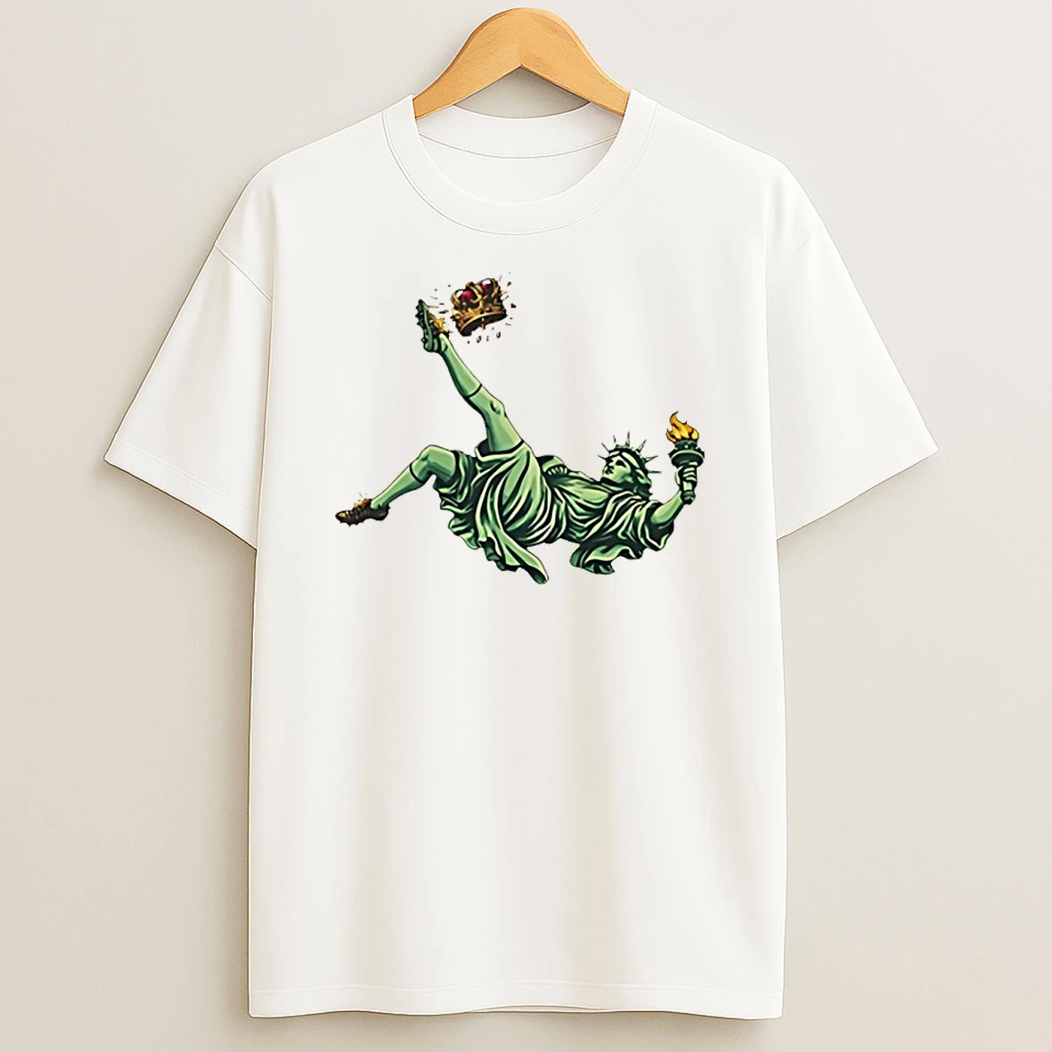 No Kings Statue Of Liberty Funny Shirts