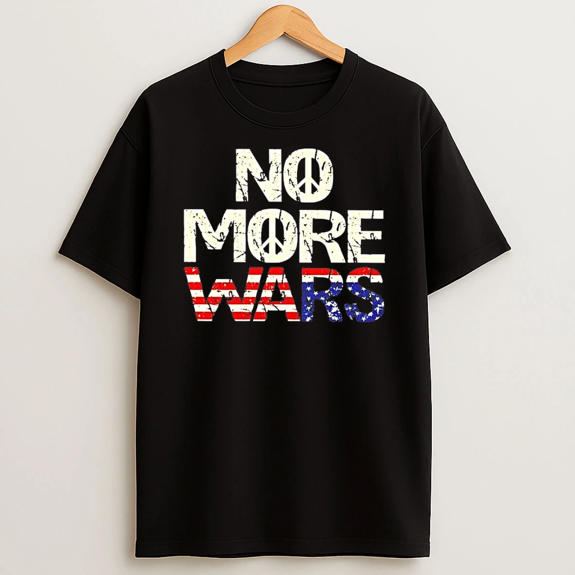No More War American Flag Tee Shirts