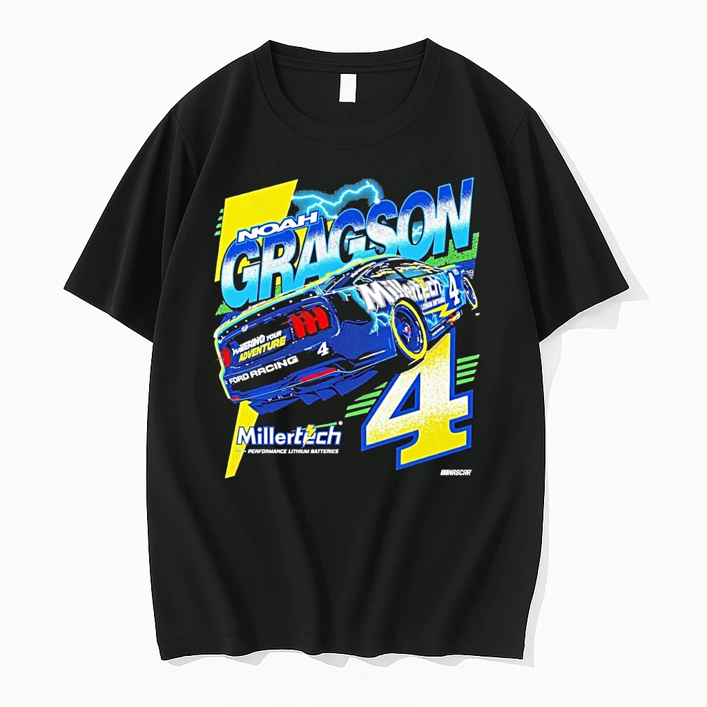 Noah Gragson Powering Your Adventure Ford Racing Millertech Performance Lithium Batteries Nascar Shirts