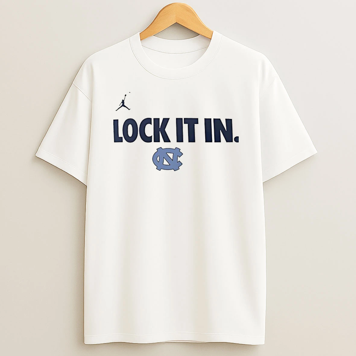 North Carolina Tar Heels Lock It In 2026 On Court Bench Shirts