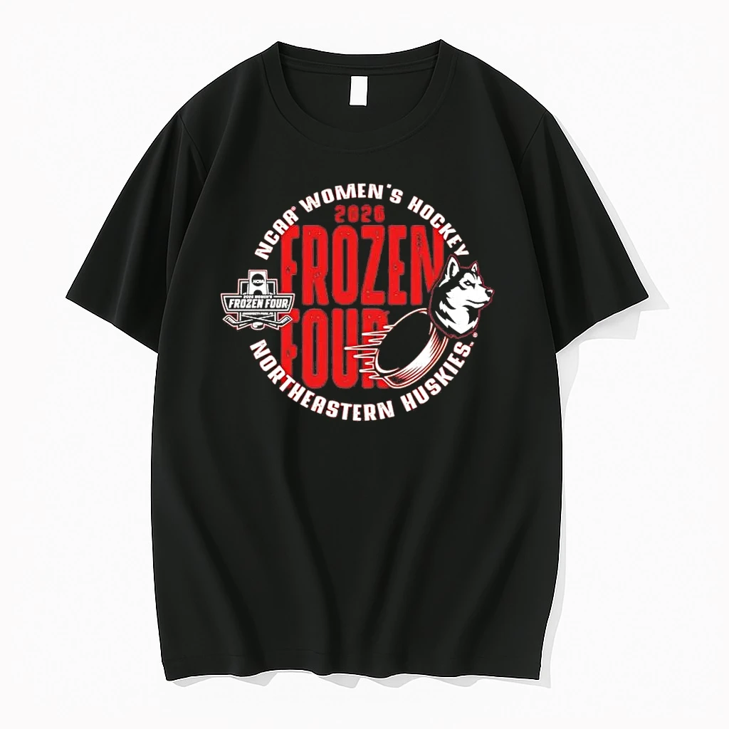 Northeastern Huskies Womens Hockey 2026 Frozen Four Ncaa Tee Shirts