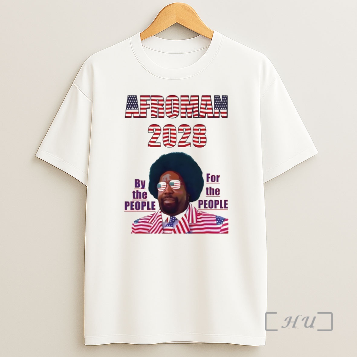 Officials Afroman 2028 By The People For The People American Flag Shirt Sweatshirt Tee
