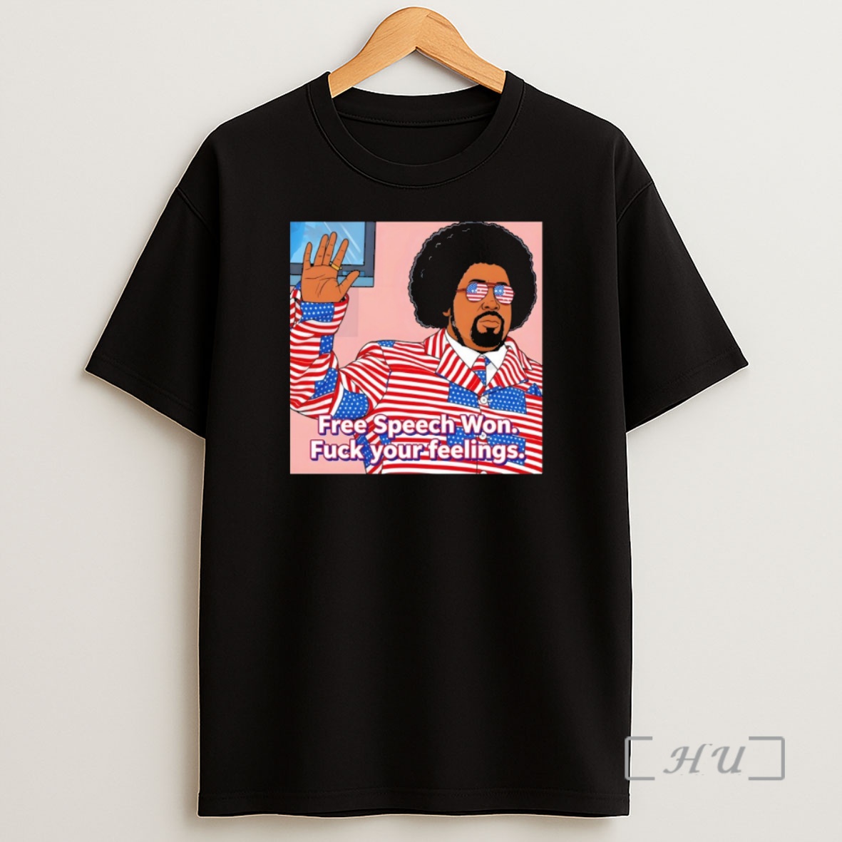 Officials Afroman Free Speech Won Fuck Your Feelings American Flag Shirt Sweatshirt Tee