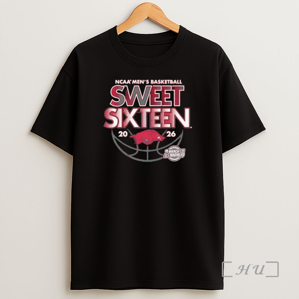 Officials Arkansas Mens Basketball 2026 Ncaa March Madness Sweet Sixteen Shirt Sweatshirt Tee