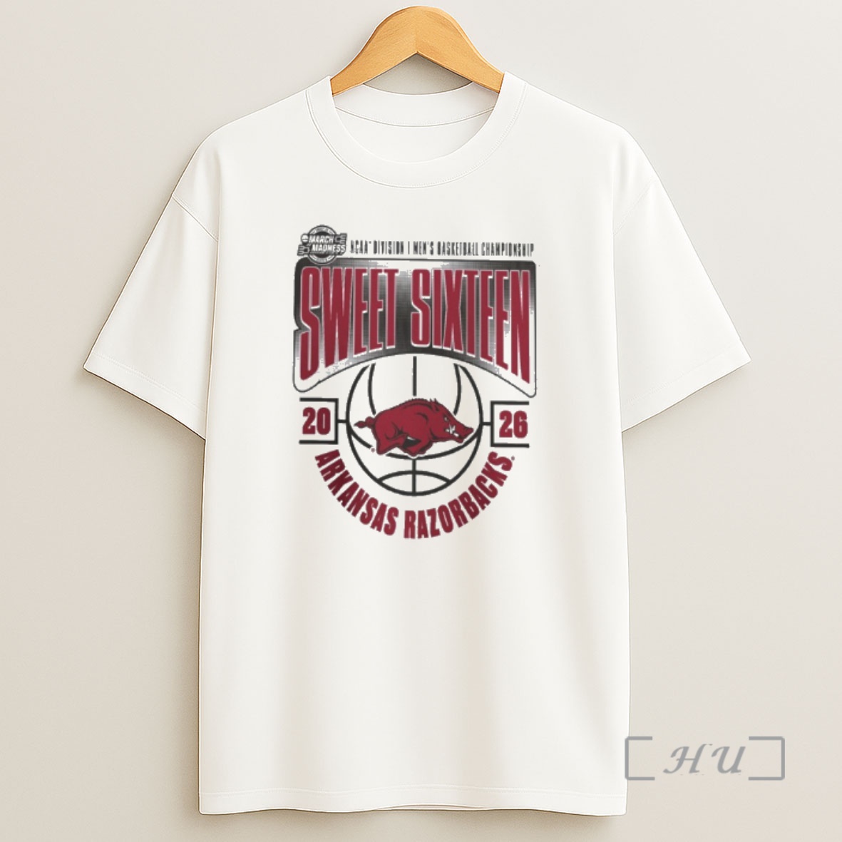 Officials Arkansas Razorbacks 2026 Ncaa Mens Basketball Tournament March Madness Sweet 16 Shirt Sweatshirt Tee