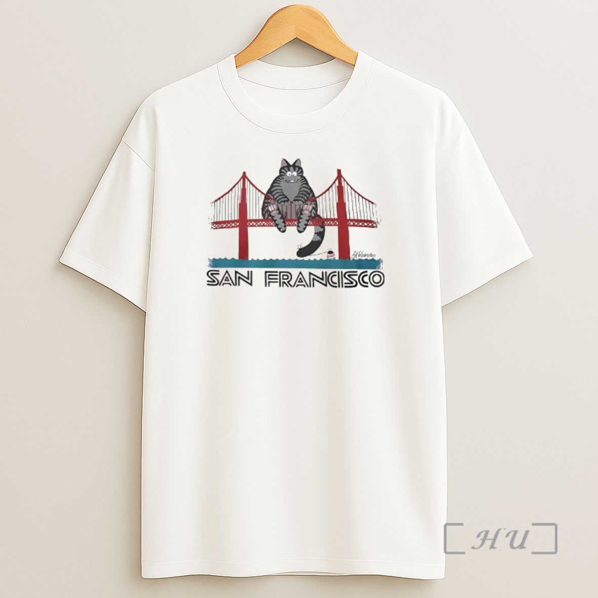 Officials B Kliban Cat San Francisco Golden Gate Bridge Ryan Gosling Hey Girl Shirt Sweatshirt Tee