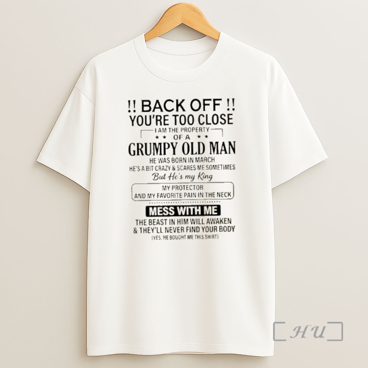 Officials Back Off Youre Too Close I Am The Property Of A Grumpy Old Man Shirt Sweatshirt Tee