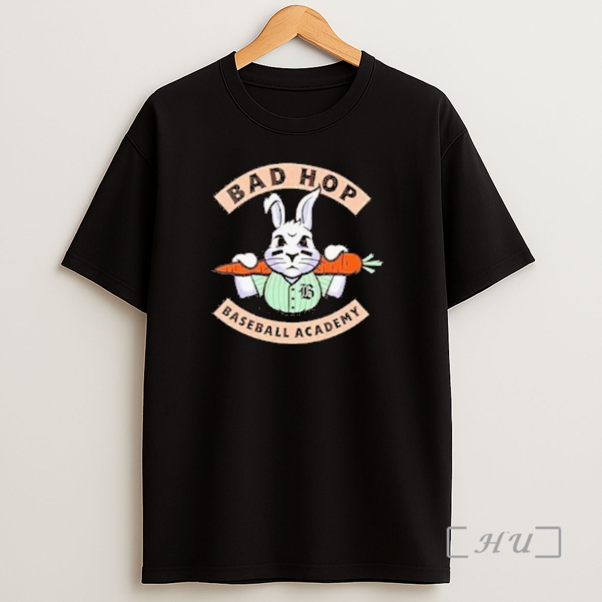 Officials Bad Hop Baseball Academy Angry Bunny Mascot Sports Shirt Sweatshirt Tee