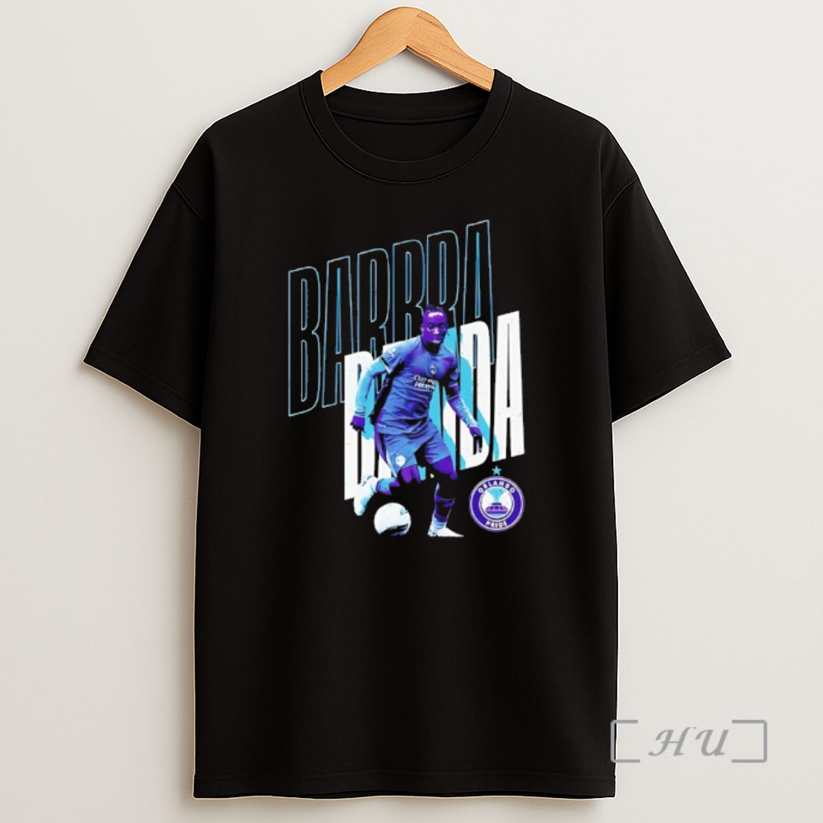 Officials Barbra Banda Orlando Pride Player Outline Name Shirt Sweatshirt Tee