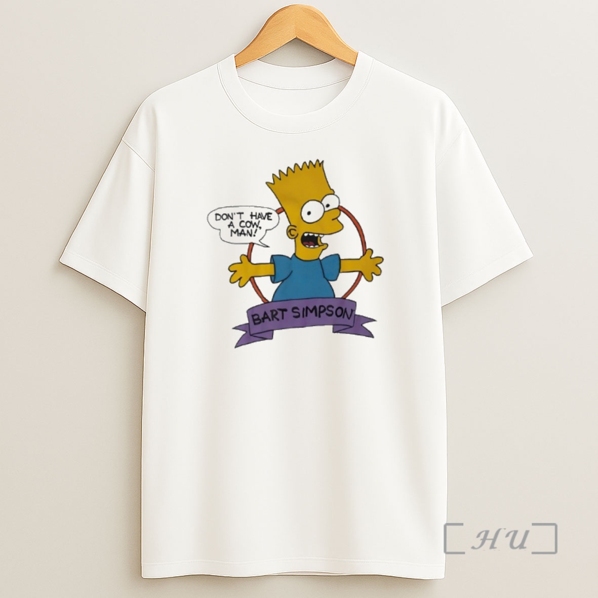 Officials Bart Simpson Dont Have A Cow Man Shirt Sweatshirt Tee