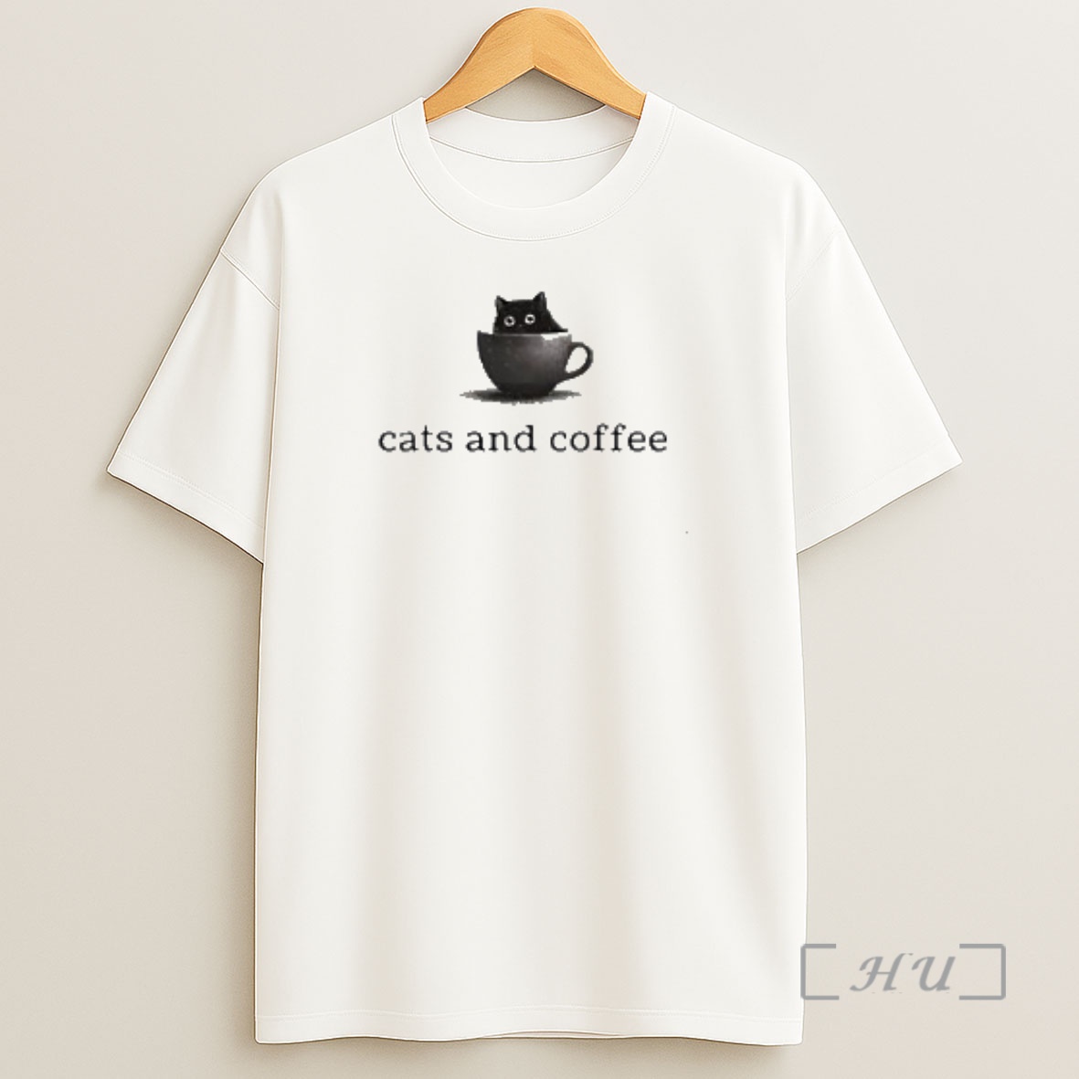 Officials Black Cat In Coffee Cup Cats And Coffee Shirt Sweatshirt Tee