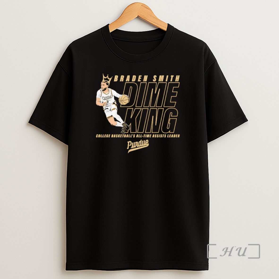 Officials Braden Smith Dime King Purdue Boilermakers Basketball All Time Assists Leader Shirt Sweatshirt Tee