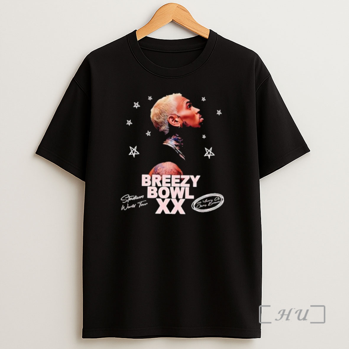 Officials Breezy Bowl Xx Stadium World Tour Chris Brown Shirt Sweatshirt Tee