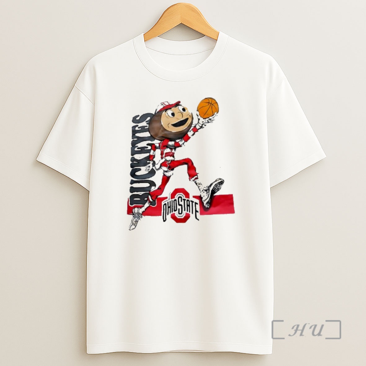 Officials Brutus Buckeye Ohio State Basketball Logo Vintage Style Shirt Sweatshirt Tee