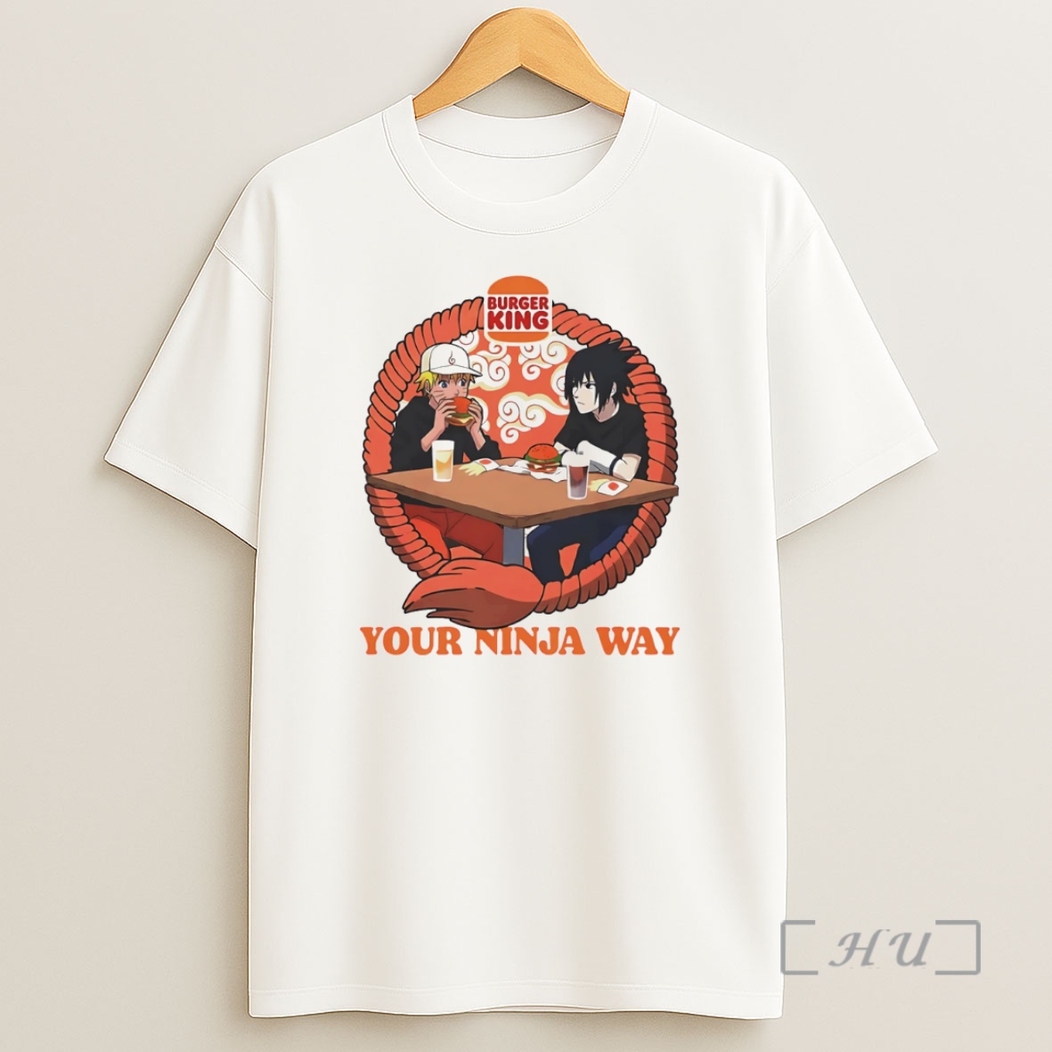 Officials Burger King Naruto Your Ninja Way Shirt Sweatshirt Tee