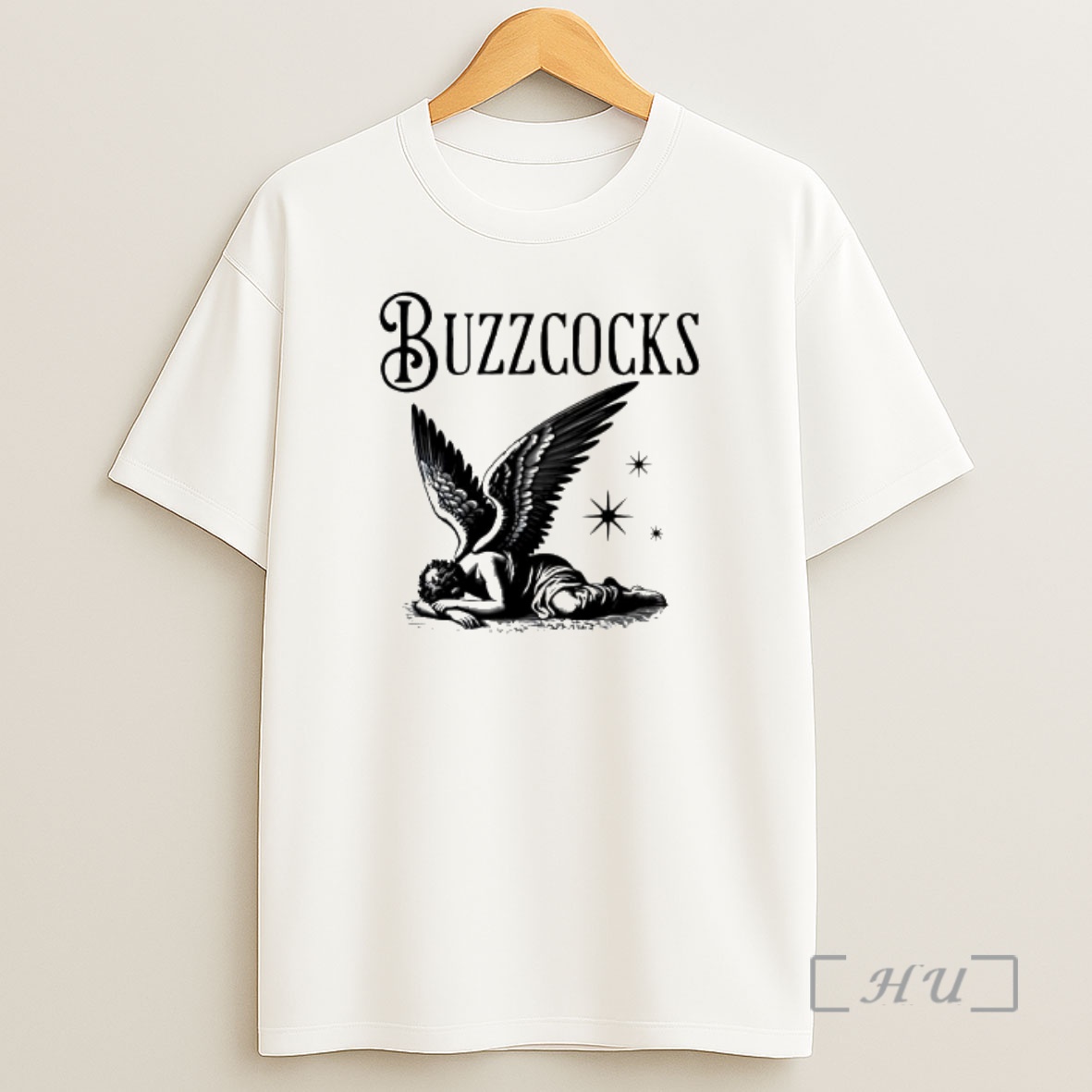 Officials Buzzcocks Fallen Angel Punk Rock Band Logo Shirt Sweatshirt Tee