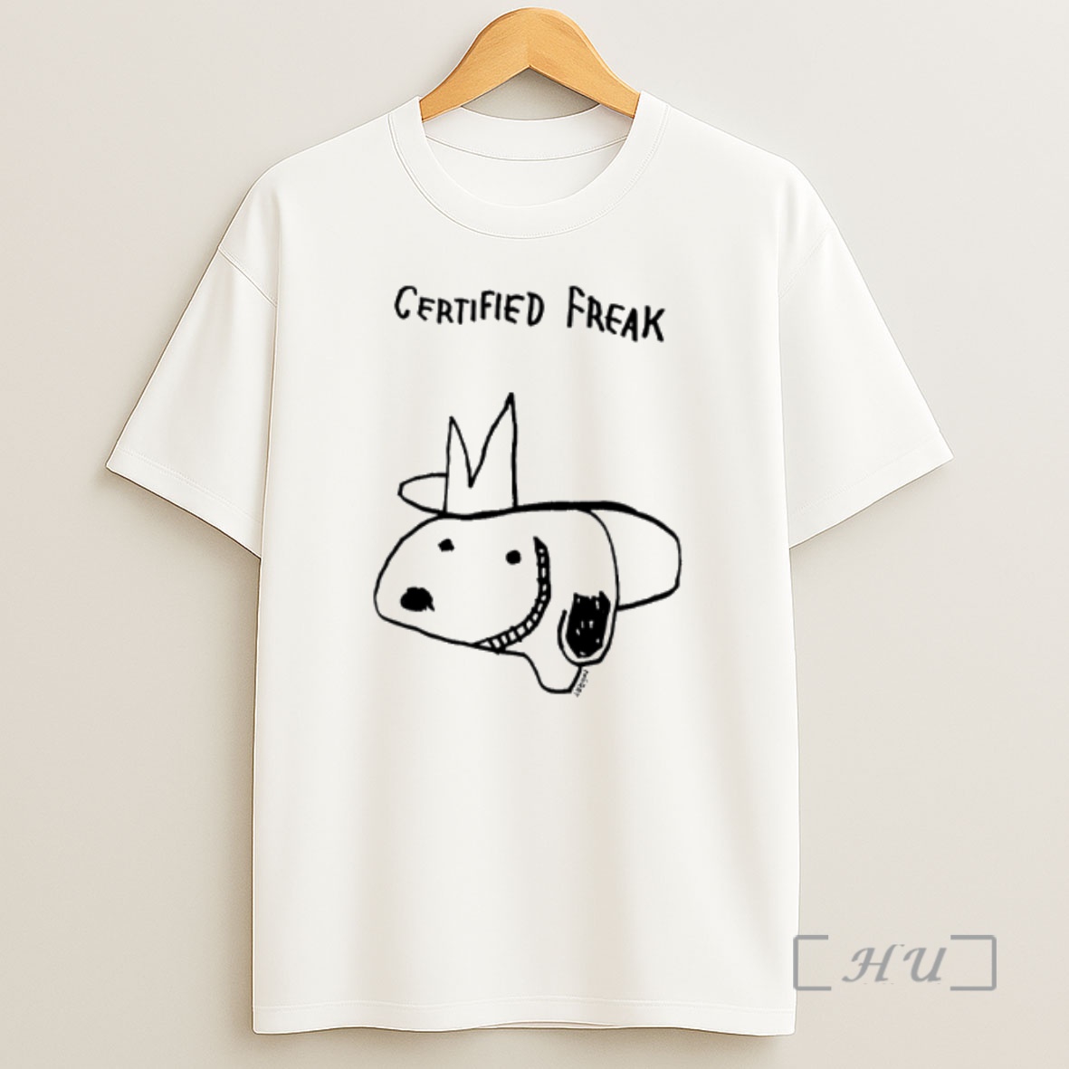 Officials Certified Freak Snoopy Paint Shirt Sweatshirt Tee