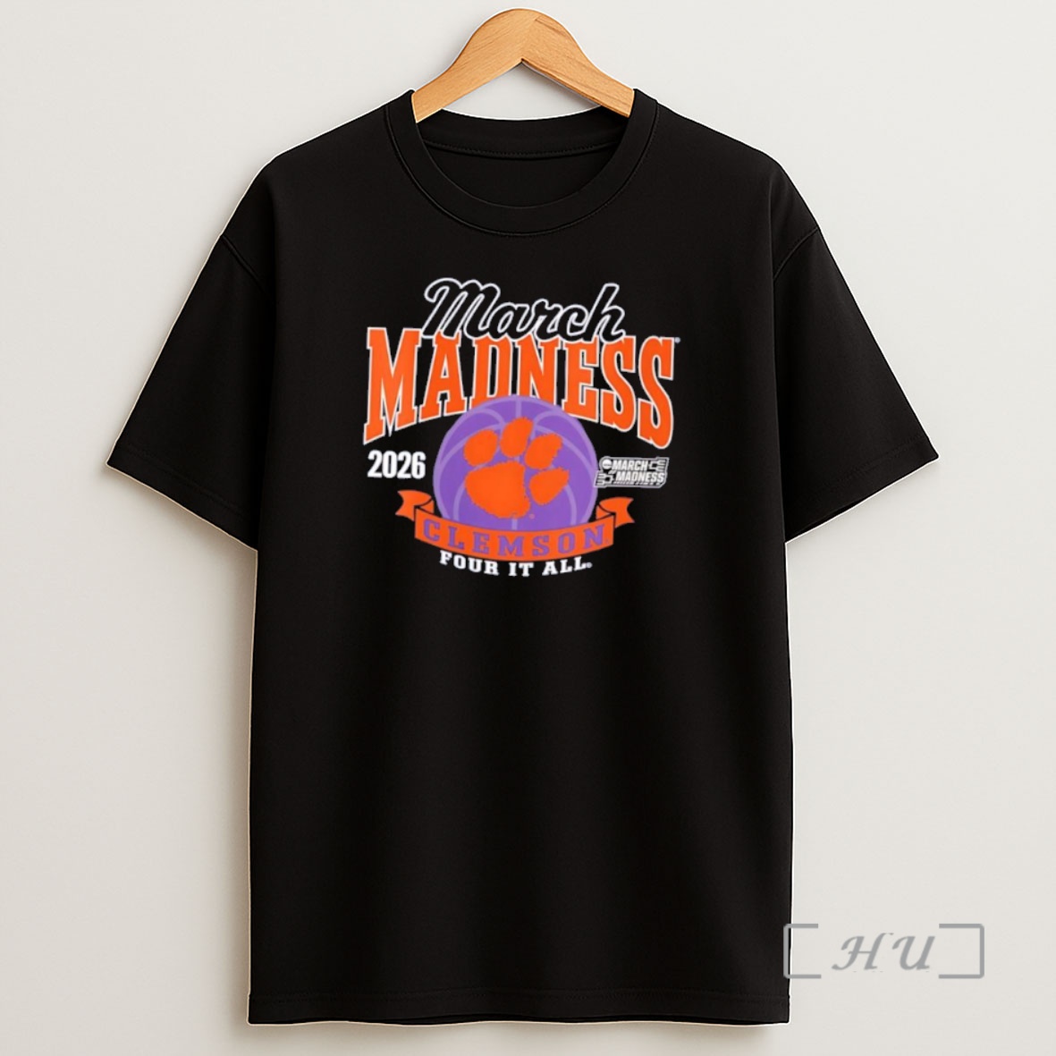 Officials Clemson Tigers 2026 March Madness Ncaa Womens Basketball Logo Shirt Sweatshirt Tee