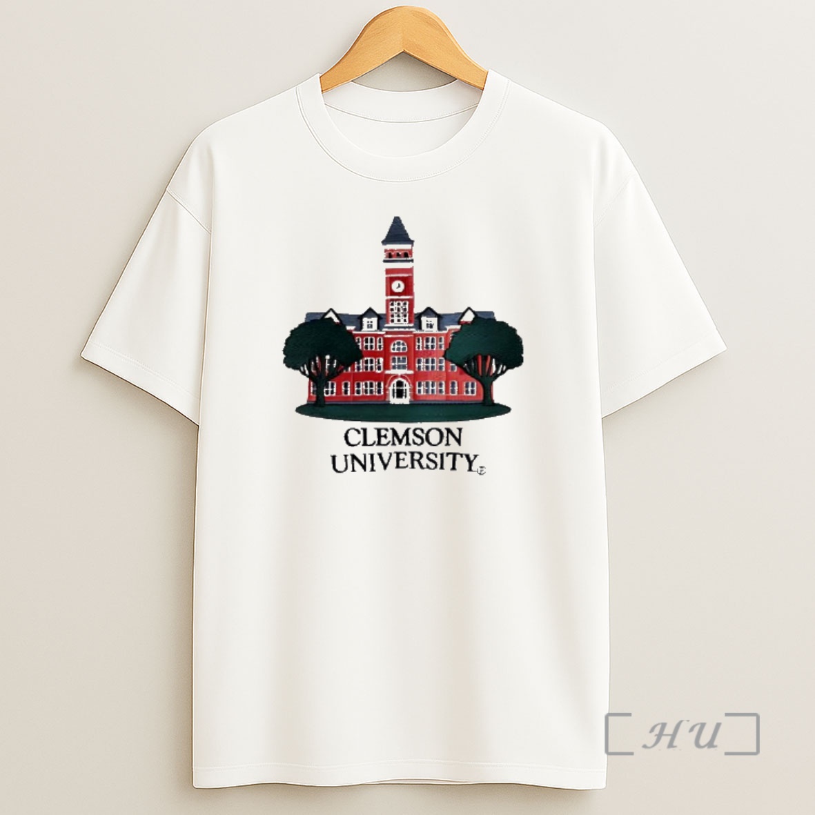 Officials Clemson University Tillman Hall Clock Tower Graphic Shirt Sweatshirt Tee