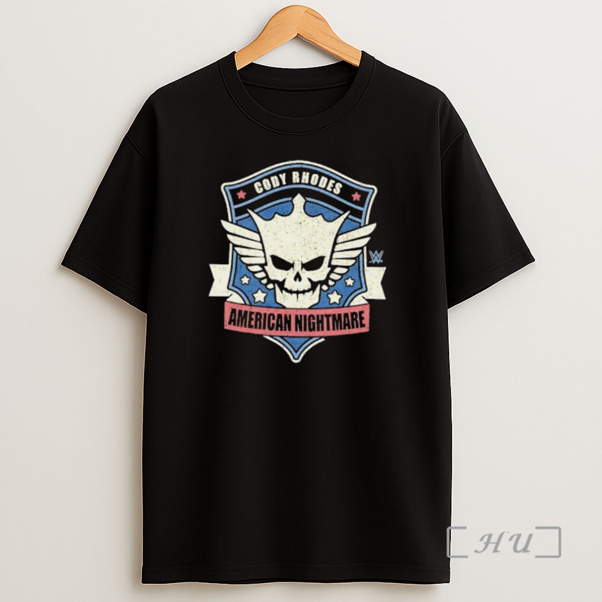 Officials Cody Rhodes American Nightmare Skull And Wings Graphic Shirt Sweatshirt Tee