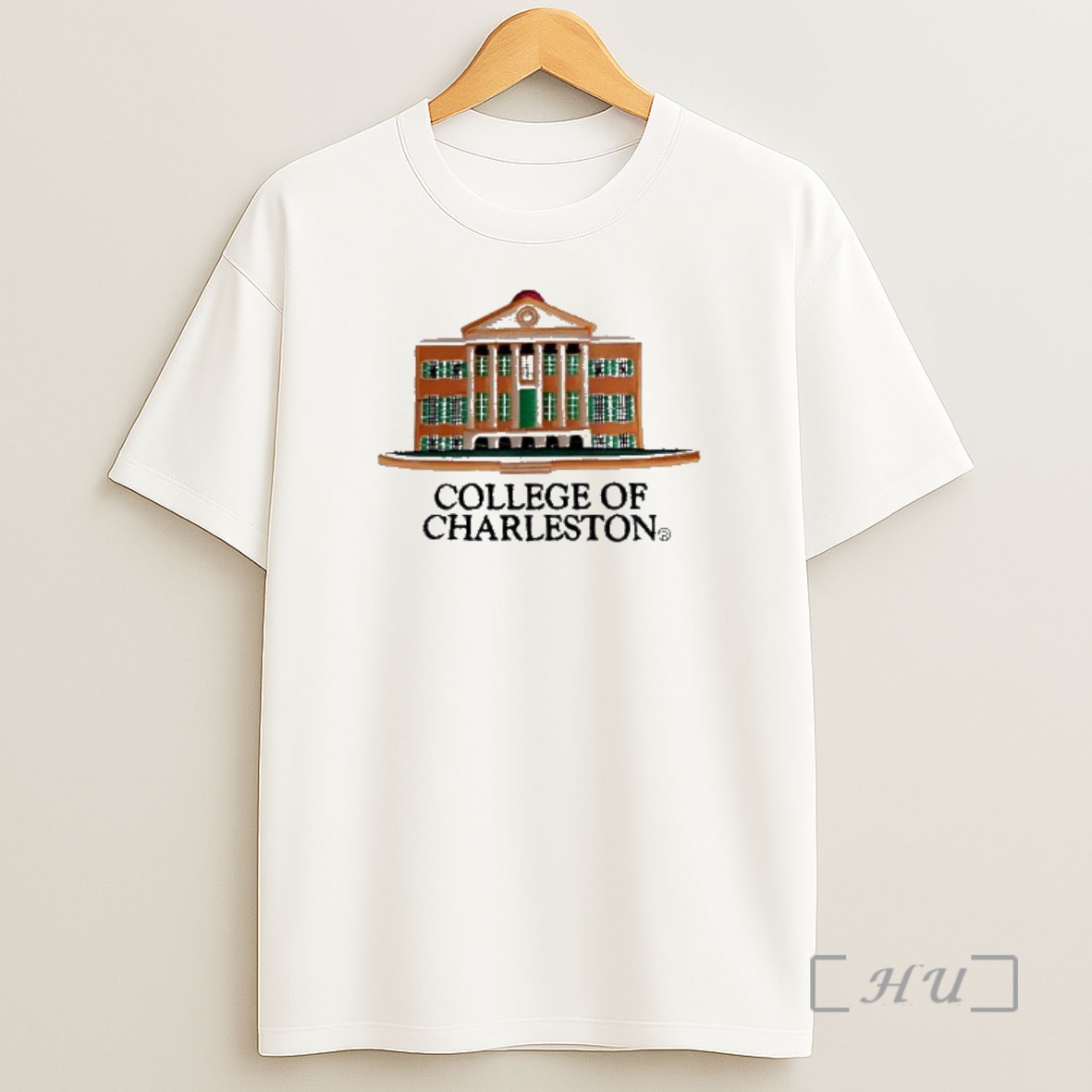 Officials College Of Charleston Randolph Hall Building Graphic Shirt Sweatshirt Tee