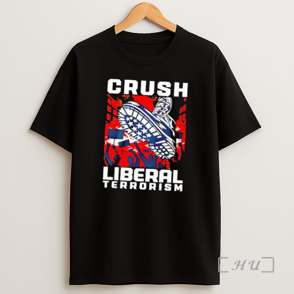 Officials Crush Liberal Terrorism Graphic Tee Shirt Sweatshirt Tee